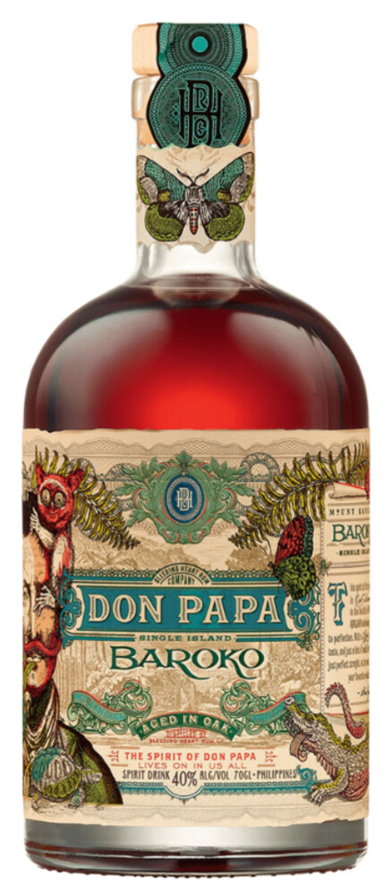 Don Papa Baroko 40% 0,7 l (holá lahev)