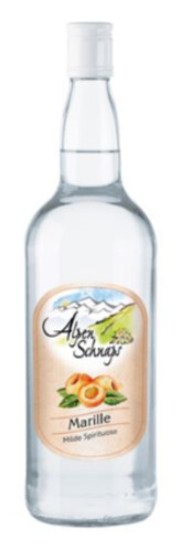 Alpen Schnaps Marille 35% 1 l (holá láhev)