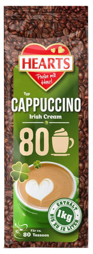 Hearts  Cappuccino Irish Cream 1 kg