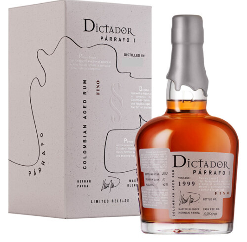 Dictador Parrafo Fino 23Y 1999 42% 0,7 l (karton)