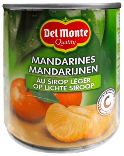 Del Monte Mandarines Leicht Gezuckert 312 g