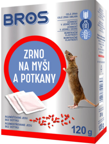 Bros Zrno na Myši a Potkany 120g