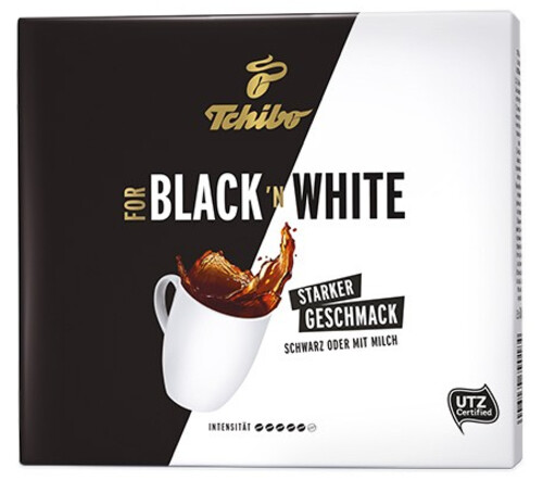 Tchibo Black & White mletá káva 2 x 250 g
