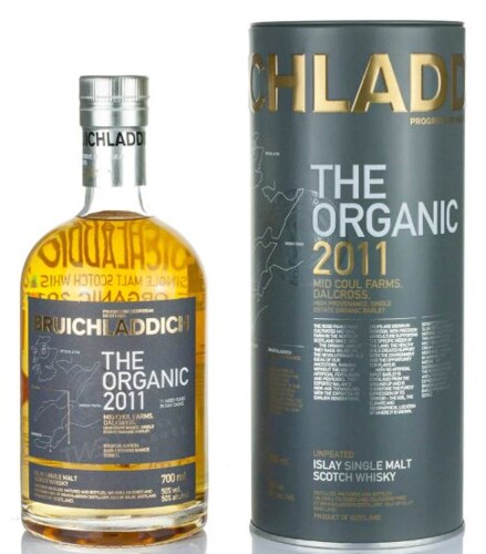 Bruichladdich The Organic 2011 50% 0,7 l (tuba)