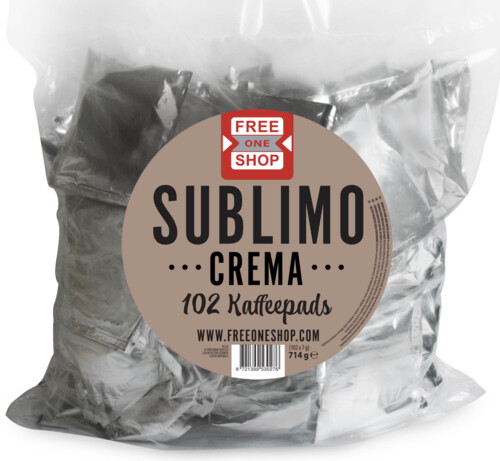 Free One Shop Crema pads 102 ks 714 g