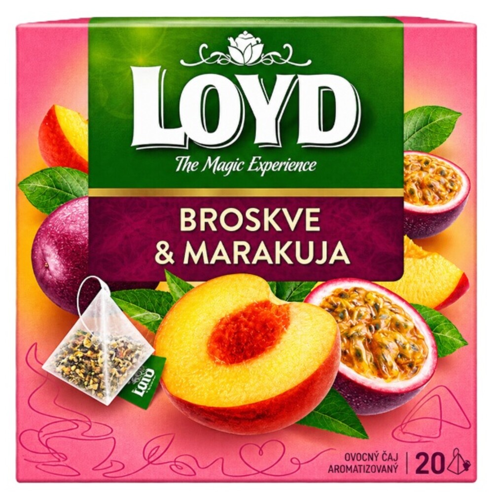 Loyd Broskve & Marakuja 20 x 2 g