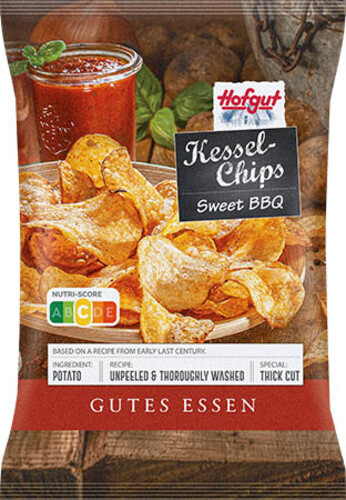 Hofgut Kessel CHips Sweet BBQ 150 g