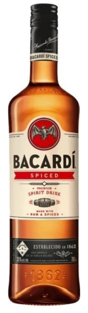Bacardi  Oak Spiced 35% 1 l (holá láhev)