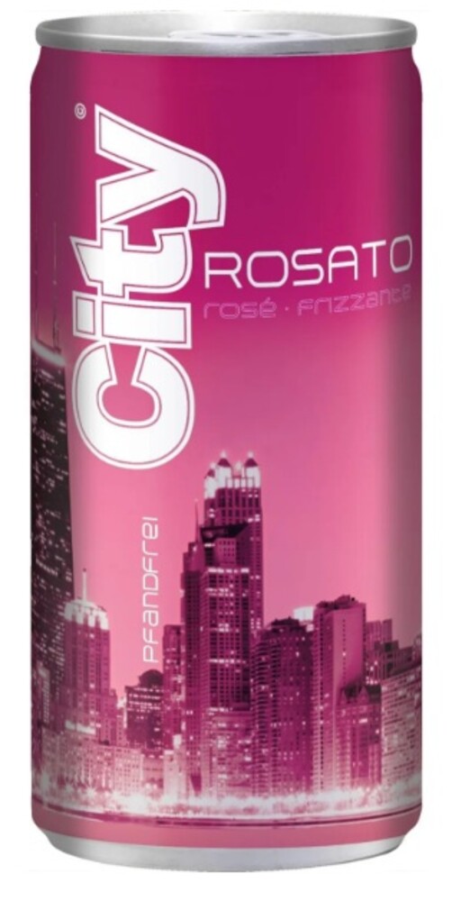 City Rosato 10% 0,2 l plech