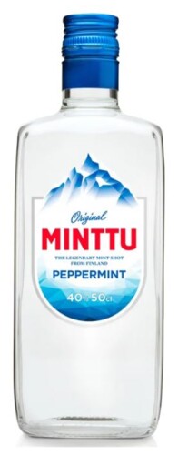 Minttu Peppermint 40% 0,5 l (holá láhev)