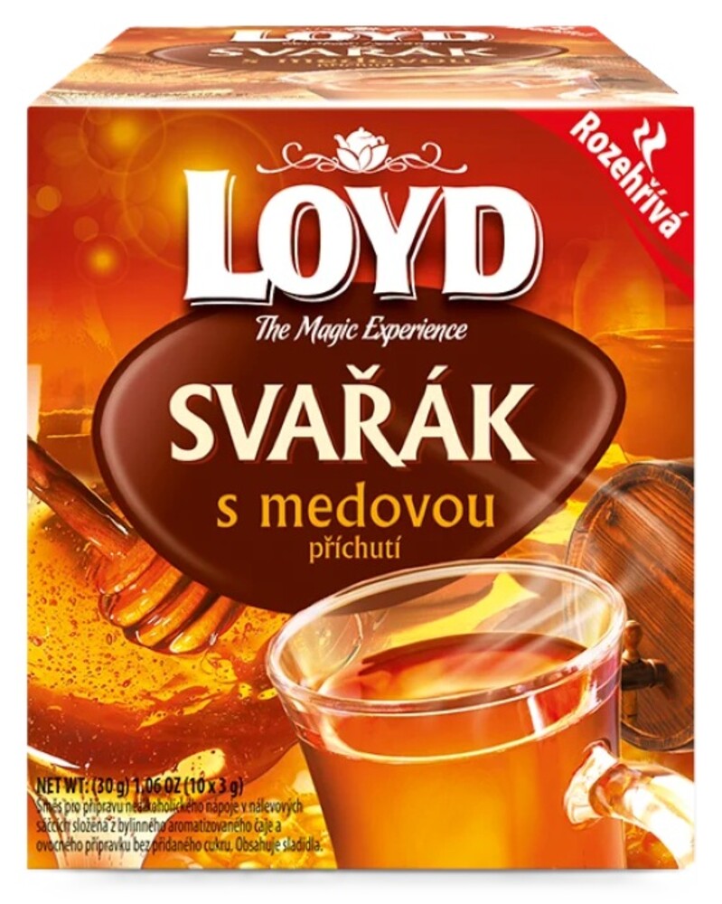 Loyd Svařák s medovou příchutí 10 x 3 g
