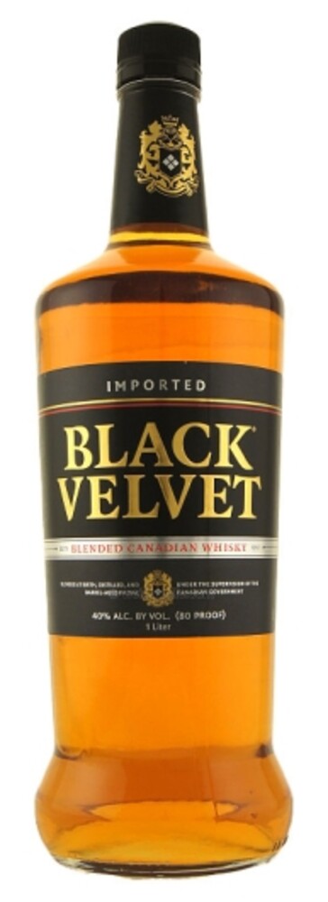 Black Velvet 40% 1 l (holá láhev)