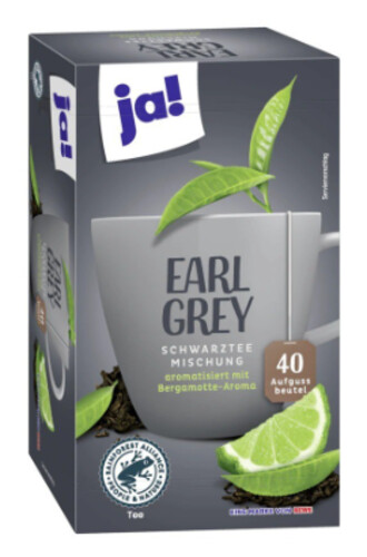 Ja! Earl Grey Tee 40 x 70 g