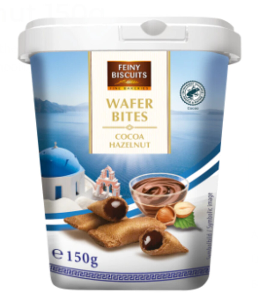 Wafer Bites Cocoa Hazelnut 150 g