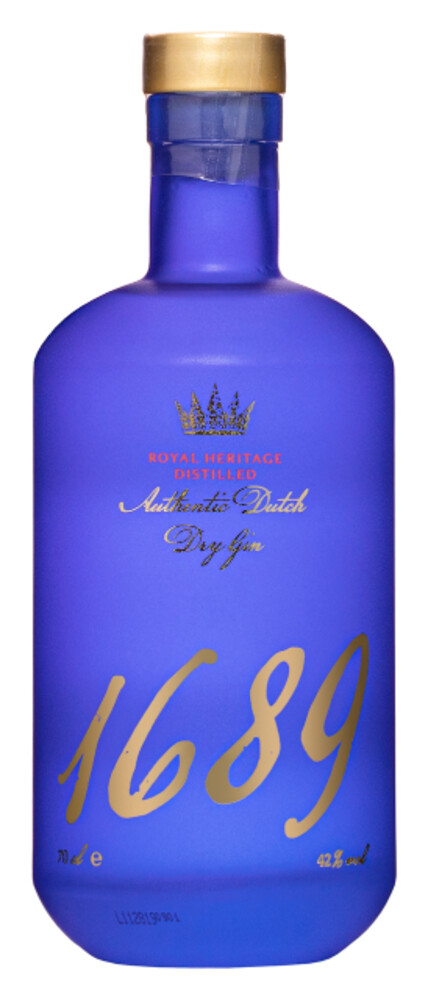 1689 Authentic Dutch Dry Gin 42% 0,7 l (holá láhev)