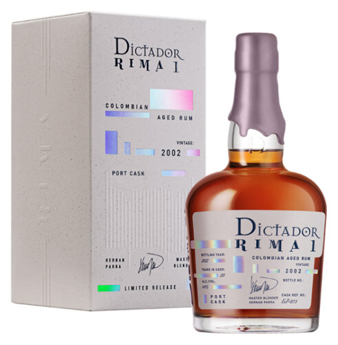 Dictador Rima Port Cask 20y 2002 44% 0,7 l (karton)
