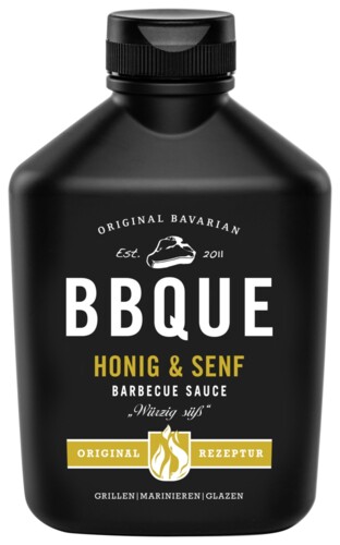 BBQUE Honig & Senf 400 ml