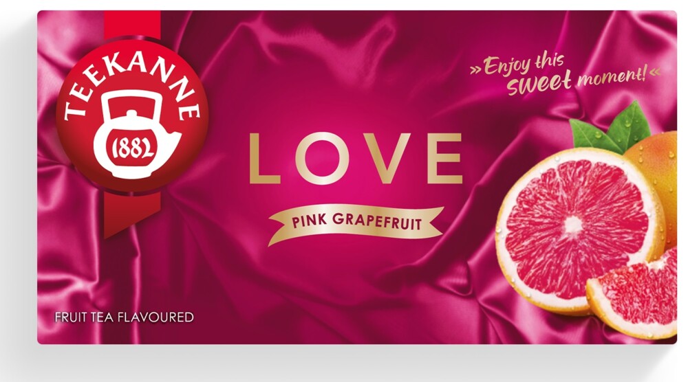 Teekanne Love Grapefruit 20 x 2,25 g