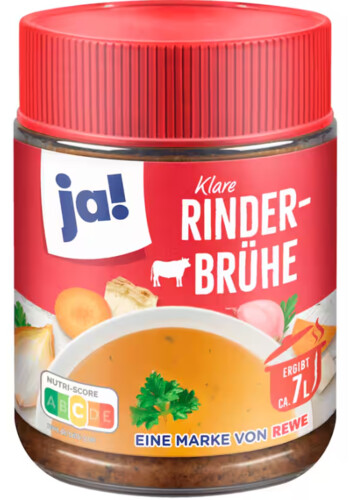 Ja! Klare Rinderbruehe 140 g