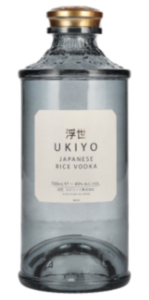 Vodka Ukiyo Japanese Rice 40% 0,7 l (holá láhev)