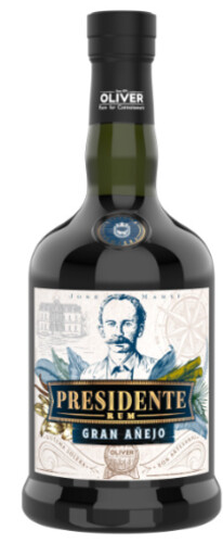 Presidente Gran Aňejo  40% 0,7 l  (holá láhev)