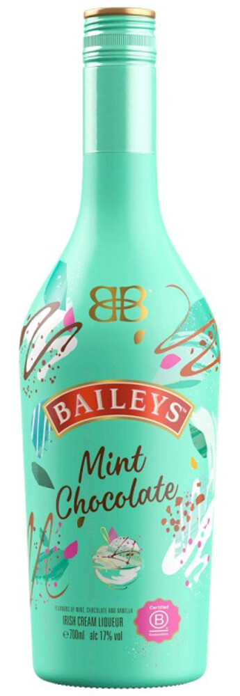 Baileys Mint Chocolate 17% 0,7 l (holá láhev)
