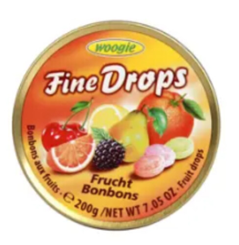 Woogie Fine Drops Frucht Bonbons  200 g