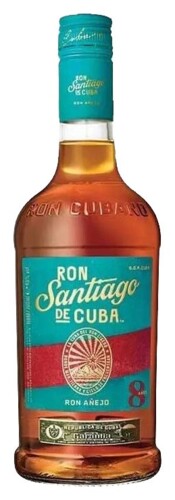 Ron Santiago De Cuba  Anejo 8Y 40% 0,7 l (holá láhev)