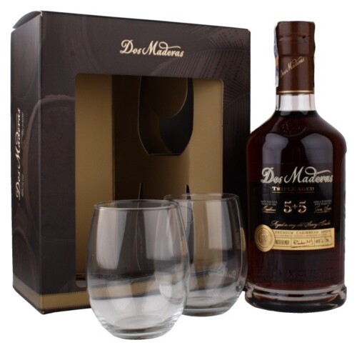 Dos Maderas P.X. 5+5 10y 40% 0,7 l (dárkové balení 2 sklenice)