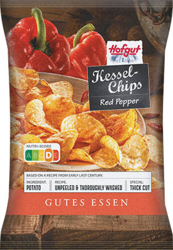 Hofgut Kessel Chips Red Pepper 150 g