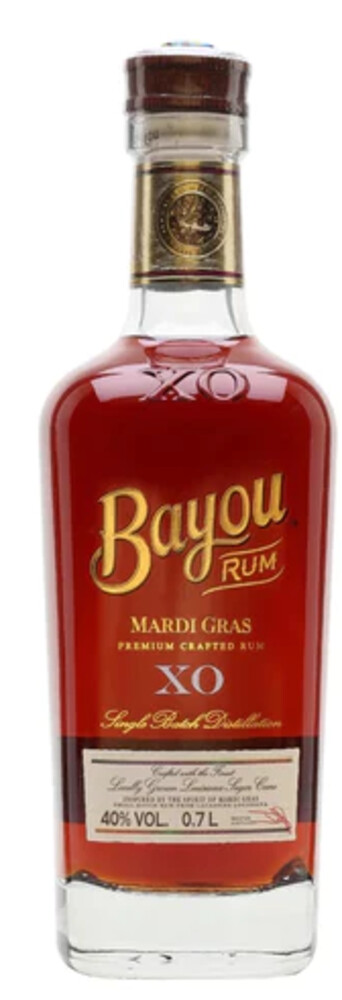 Ron Bayou XO Mardi Gras 40% 0,7 l (holá láhev)