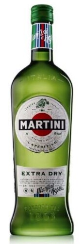 Martini Extra Dry 18% 1 l (holá láhev)