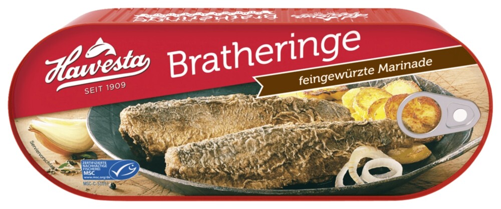 Hawesta Bratheringe in Marinade 500 g