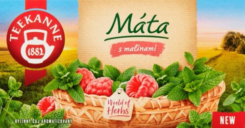Teekanne Máta s malinami 20 x 1,5 g