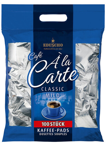 Eduscho Café Classic Mild pads 100 ks