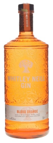 Whitley Neill Gin Blood Orange 41,3% 1 l (holá láhev)