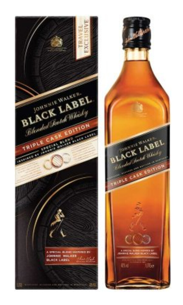Johnnie Walker Black Label Triple Cask Edition 40% 1 l (karton)