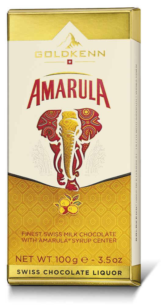 Goldkenn mléčná čokoláda s likérem Amarula 100 g