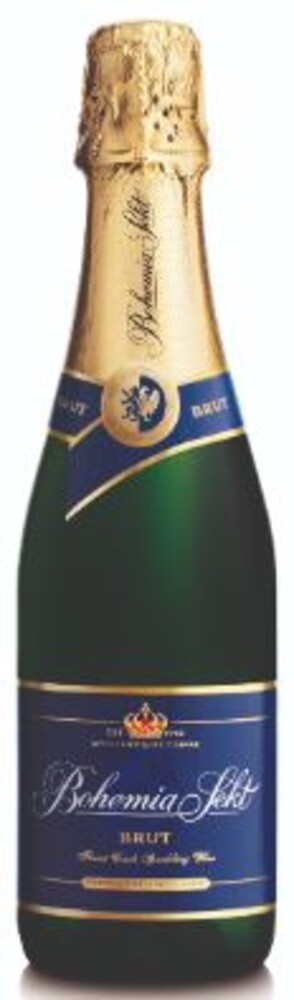 Bohemia Sekt Brut 12%  0,375 l (holá láhev)