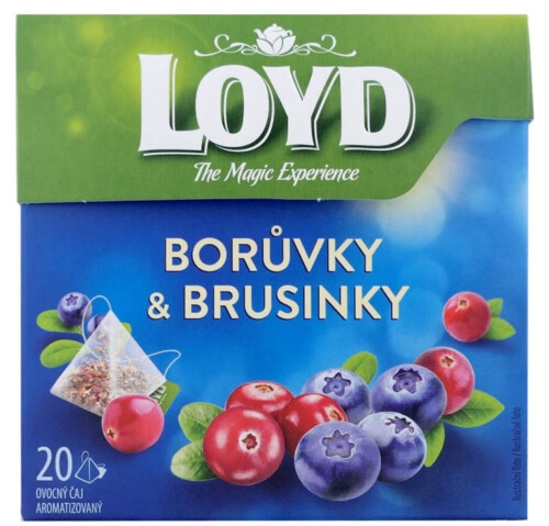 Loyd Borůvka & Brusinka 20 x 2 g