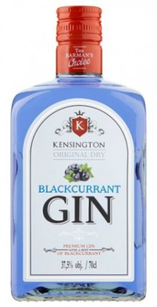 Kensington Blackcurrant Gin 37,5% 0,7 l (holá láhev)