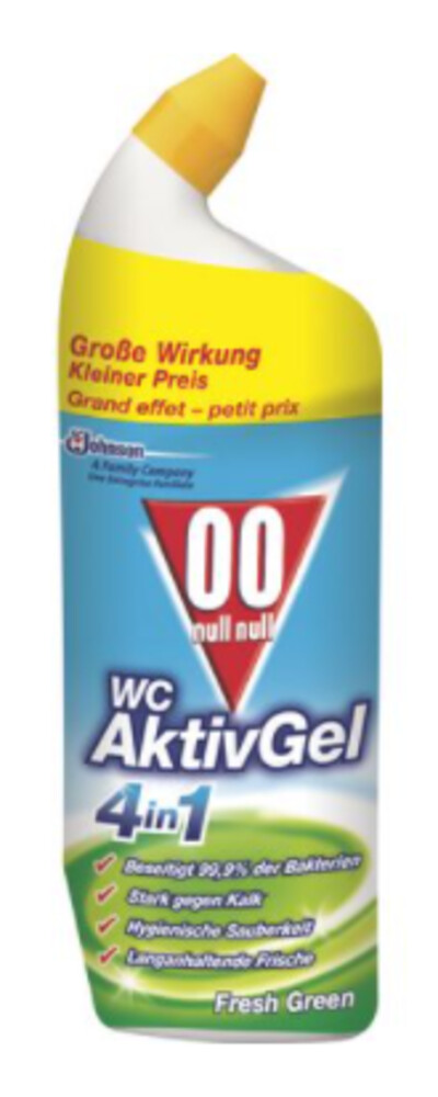 00 Null Null Wc Aktivgel 4in1 Fresh Green 750 ml