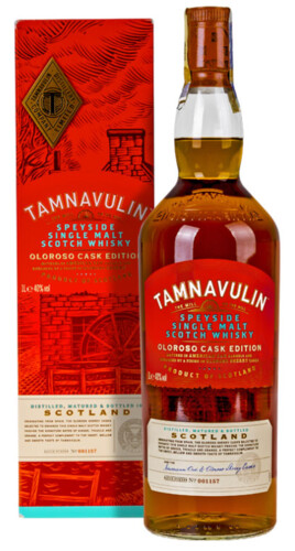 Tamnavulin Oloroso Cask 40% 1 l (karton)