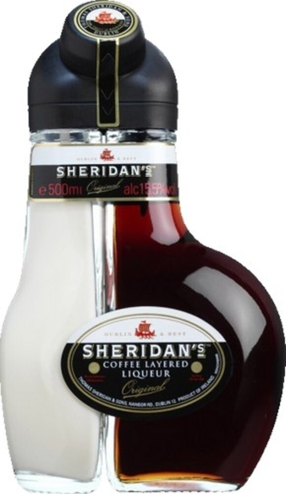 Sheridans 15,5% 0,5 l (holá láhev)