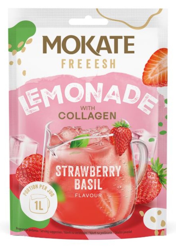Mokate Freeesh Lemonade Strawberry Basil 40 g