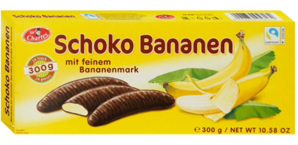 Schoko Bananen 300 g