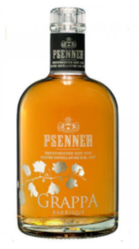 Psenner Grappa Barrique 40% 0,7 l (holá láhev)