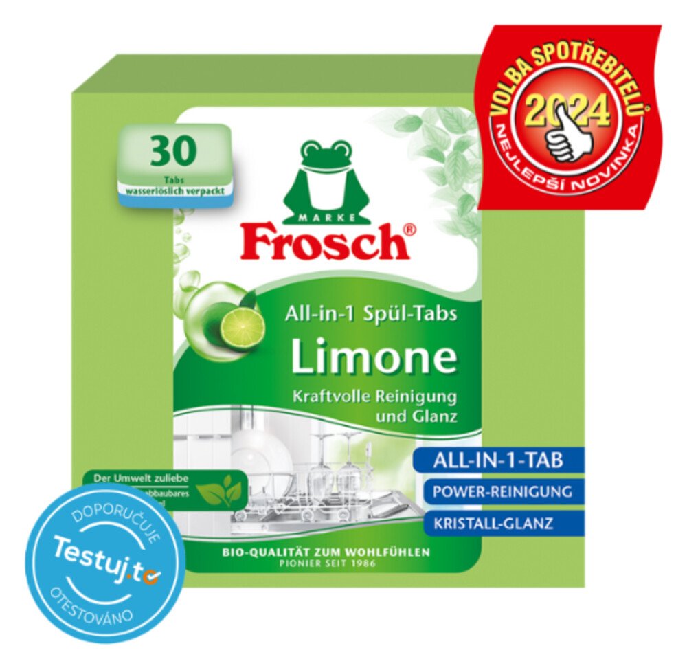 Frosch All In One 30 Tabs Limone 540 g