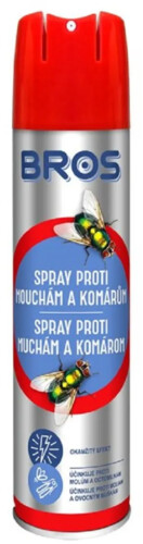 Bros Sprej Proti Mouchám a Komárům 400ml