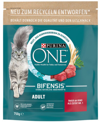 Purina One Adult Rind 750 g